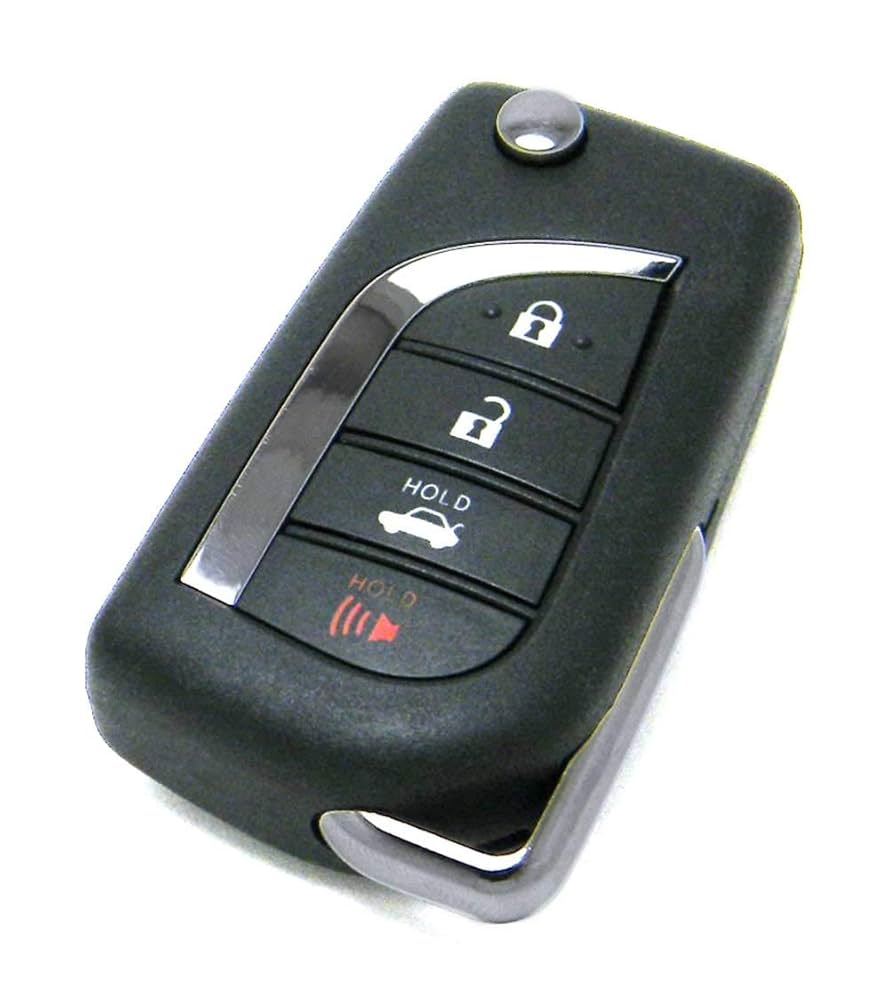 Amazon.com: OEM 4-Button Remote Flip Key Fob Compatible With